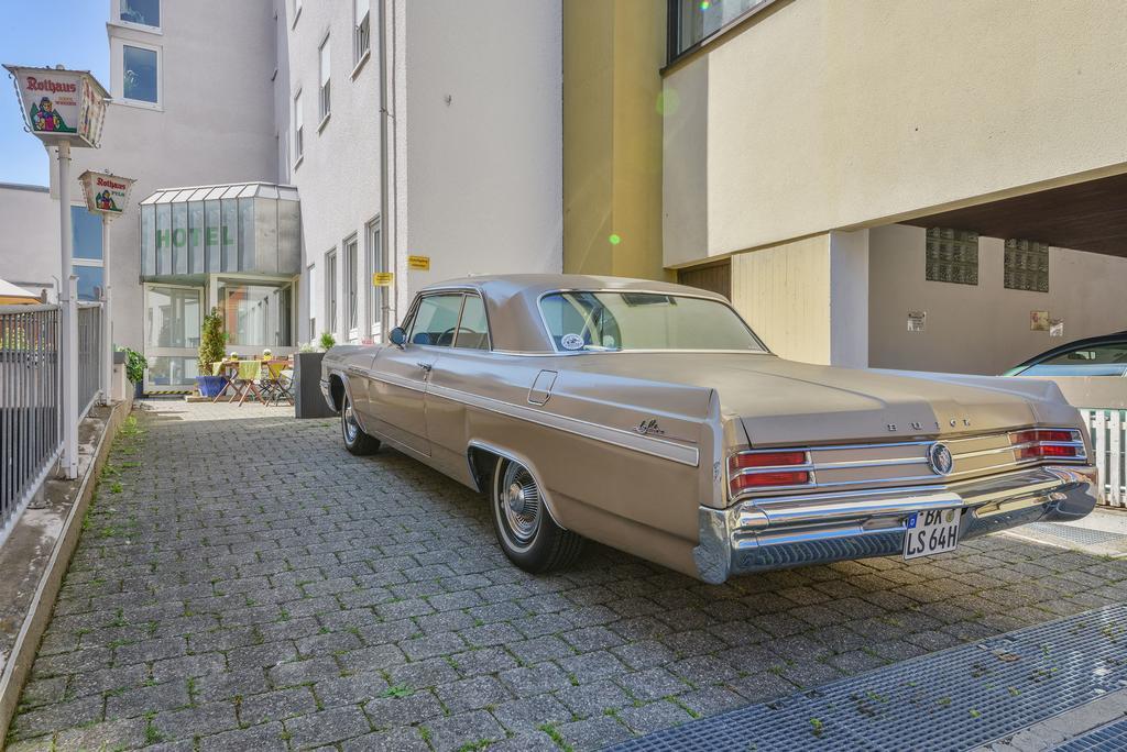 Hotel Gruner Baum Fellbach Esterno foto