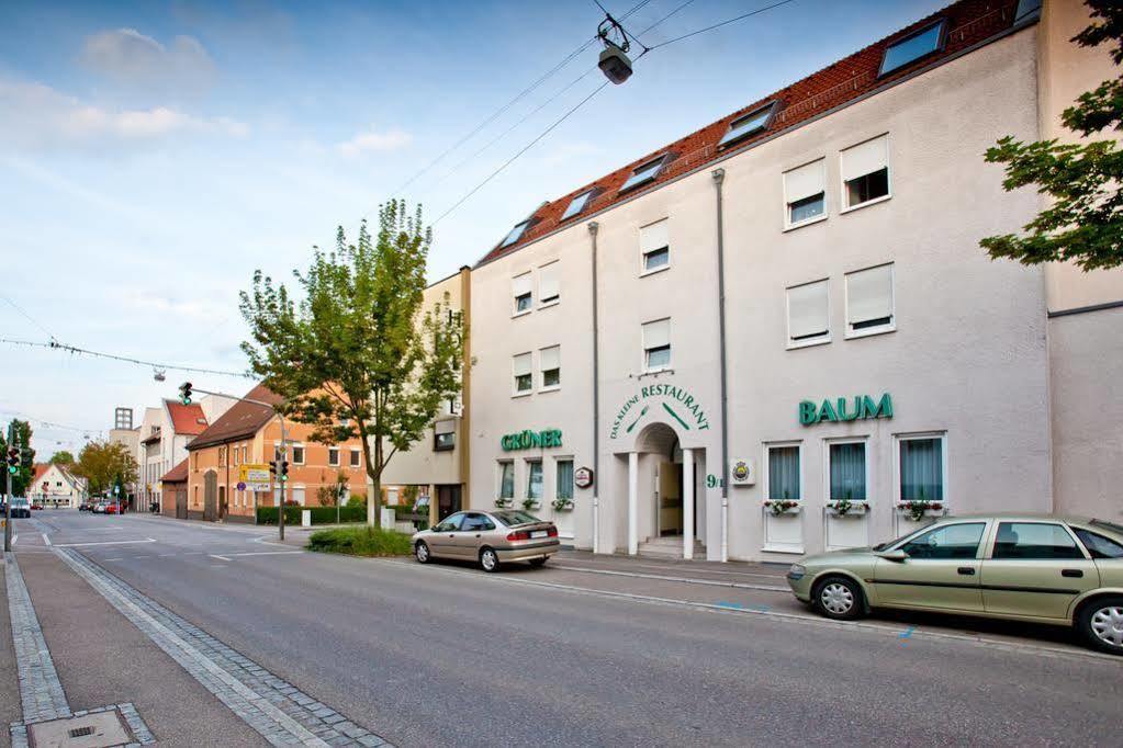 Hotel Gruner Baum Fellbach Esterno foto